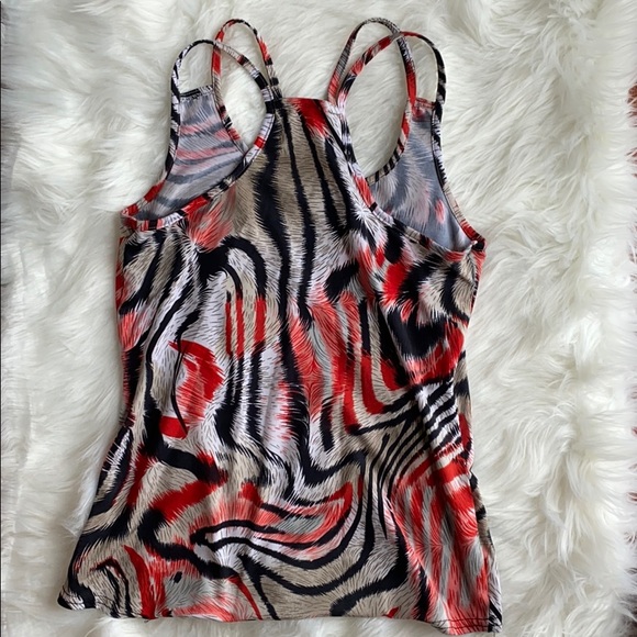 Zebra Print Tank Top - Picture 3 of 3